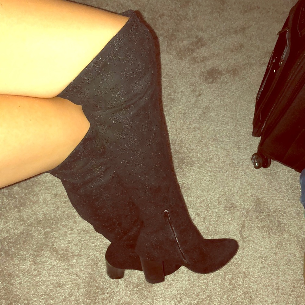 Knee high boots